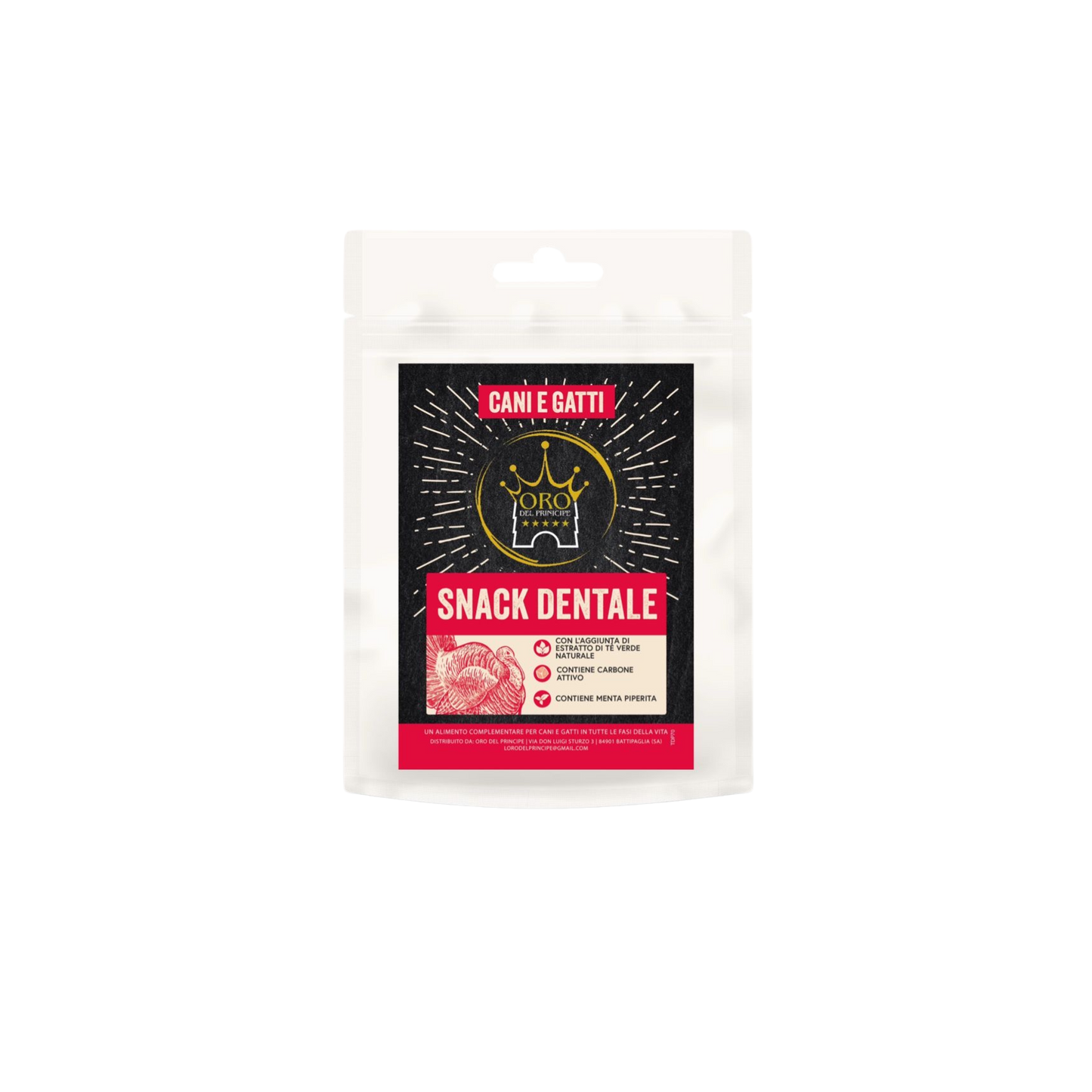 Snack dentale al Tacchino - All breed